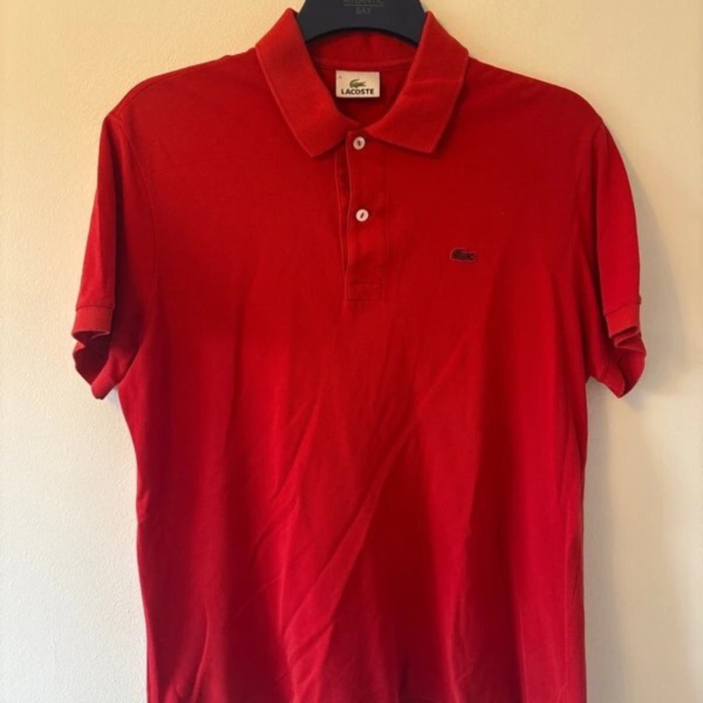 Zara Women's Vibrant Red Polo Tunic